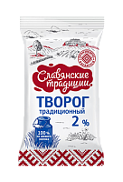 Творог "Славянские традиции" 2% 180 г